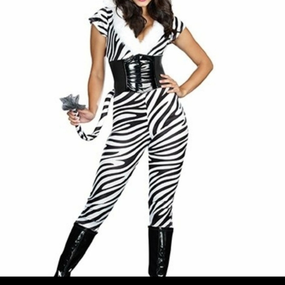 {Dreamgirl} Zebralicious Costume - Picture 3 of 5
